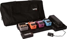 Gator Cases Bone Molded Polyethylene Guitar Pedal Board with Lightweight Carry B