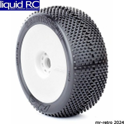 AKA Racing 14013QRW 1/8 Gridiron II Super Soft Long Wear EVO White BX