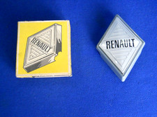 FREGIO-LOGO-EMBLEMA ORIGINALE PER GRIGLIA IN ALLUMINIO GRANDE RENAULT 4 2 SERIE