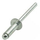 POP RIVETS ALUMINIUM BODY STEEL SHANK DOME HEAD OPEN BLIND 3.2mm 4.0mm 4.8mmØ