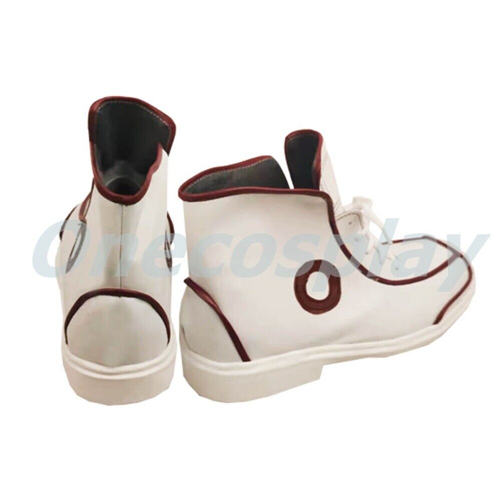 Chainsaw Man Denji Shoes Cosplay Men White Boots Ver 2