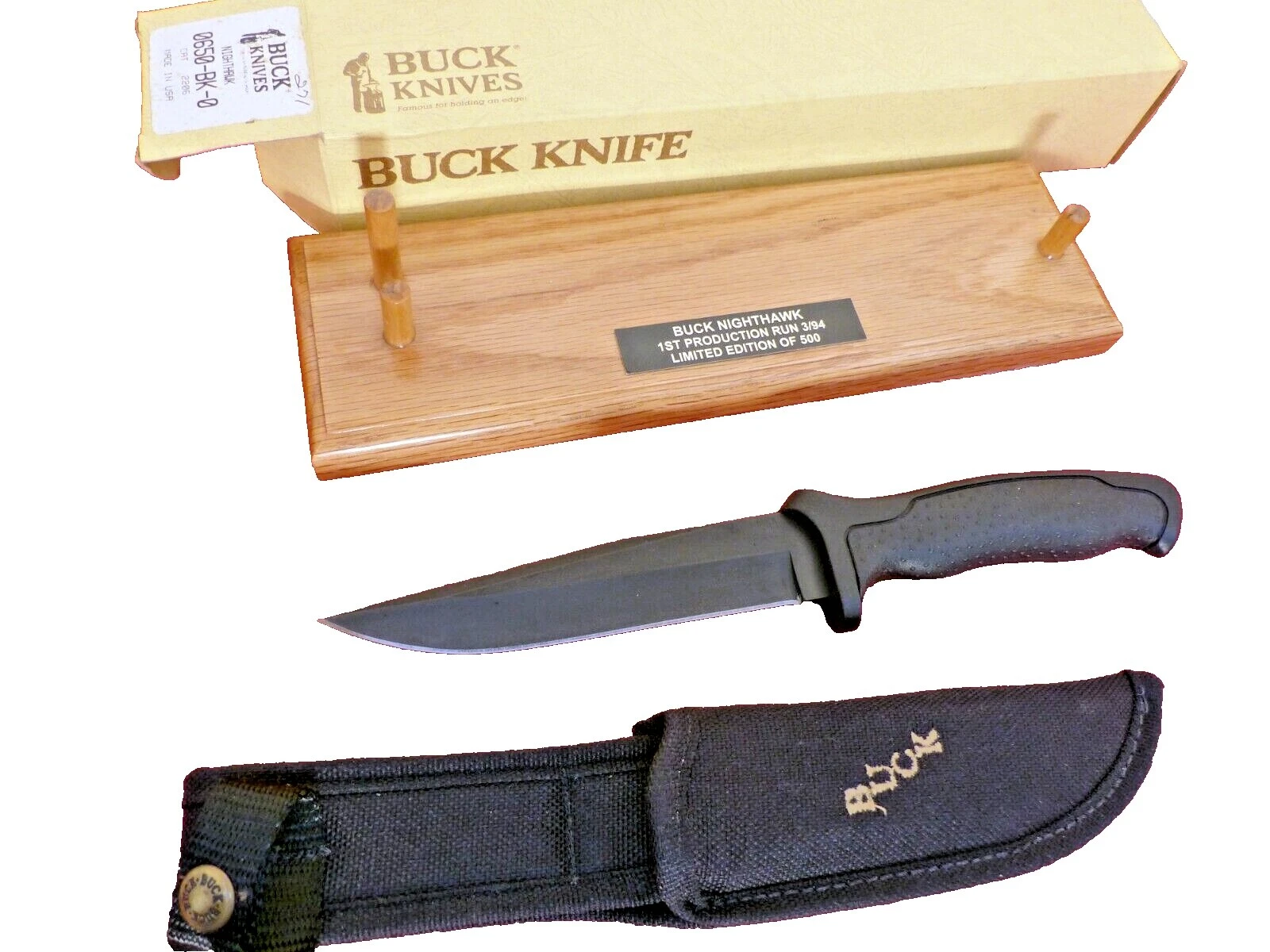 Buck Survival Collectible Modern Factory Manufactured Fixed Blade Knives