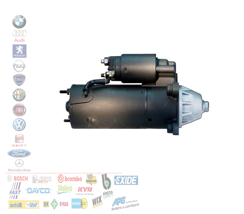 VARIABILE - 220012a Motorino Avviamento Auto 12V 1.1 Kw per Ford - Miniatura 2