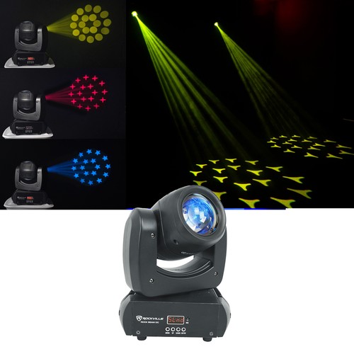Rockville DJ Package w/(2) Moving Head Lights+Totem Stands+Facade+Up-Lights - Picture 5 of 12