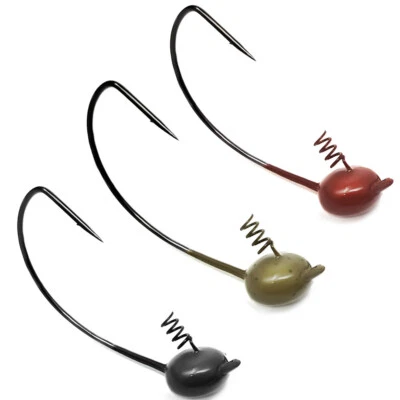 Reaction Tackle BULK Tungsten Shaky Head Jigs 5-PACK