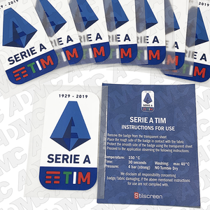 Serie A 2019-20 toppa, sleeve patches, official Stilscreen patch | eBay