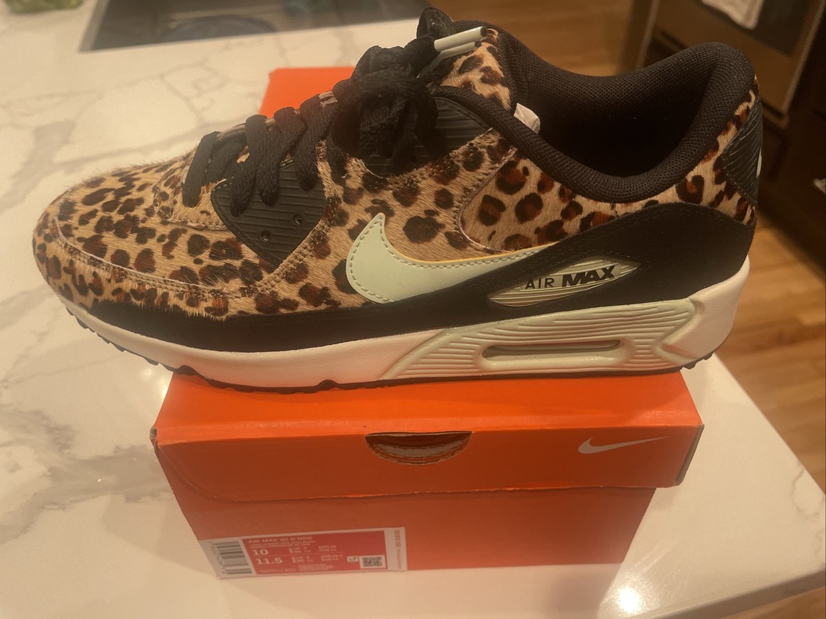 Nike Air Max 90 G NRG Leopard Animal Pack Mens Sz 10 Golf