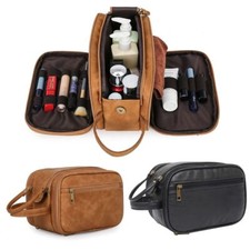 Mens Wash Bag Toilet Bag Wash Travel Toiletries Accessories Mens Wash Bag UK