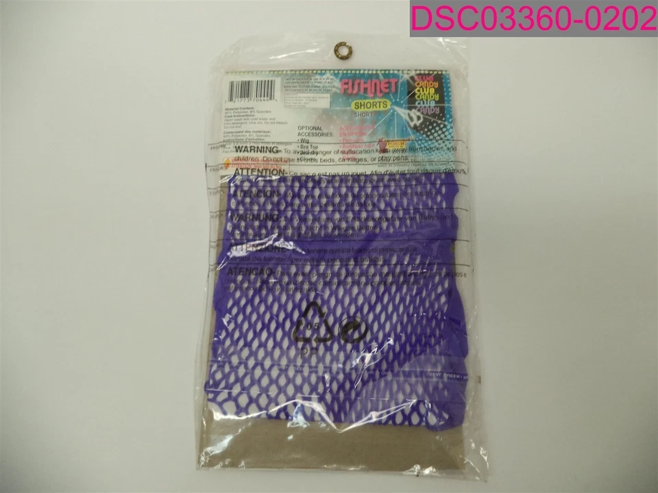 Pantalones Cortos Club Candy Púrpura Red Disfraz Ropa Adulto Talla Única Hasta 14/16 Foto 2 de 4