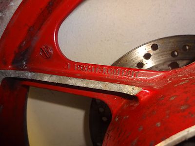 Kawasaki 1988 - 1997 ZX600 C Ninja ZX 600R Rear Wheel Rim J16xMT3