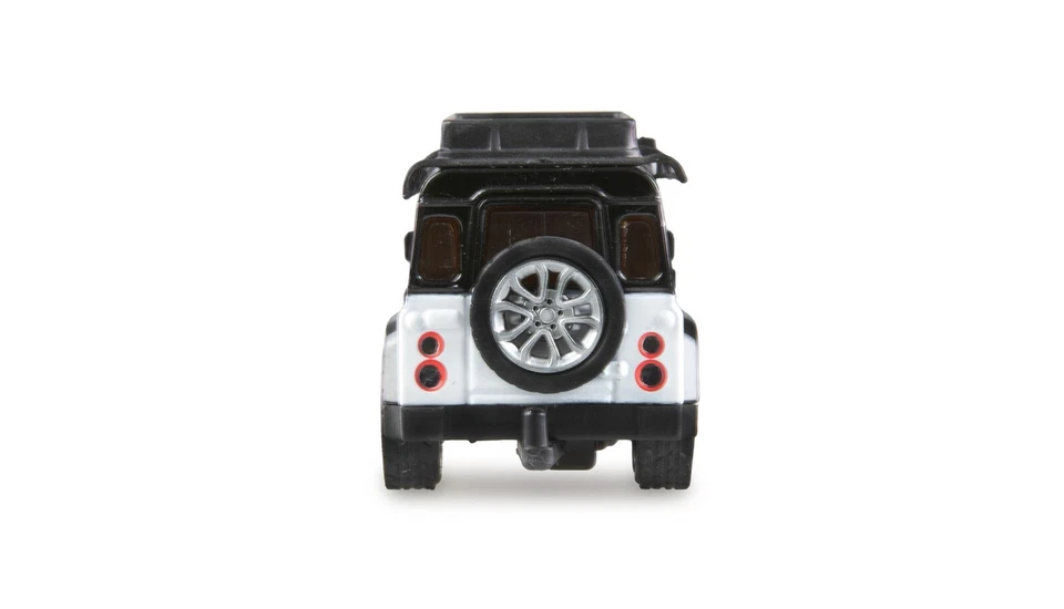 Mini Metall RC Geländewagen Die Cast 1:64 RTR weiß ferngesteuert - Amewi 22678 - Bild 2 von 4