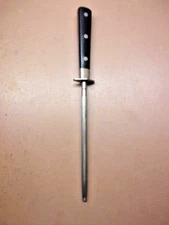 Unbranded Quality-Made 8" Sharpening Steel w/Pinned Full Tang THANKSGIVING!