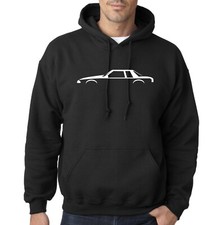 Notchback Foxbody Mustang Silhouette Hoodie racing 302 american muscle 5.0