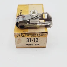 31-12 Ignition Point Set - Poweready Ignition American Parts - USA Made NOS