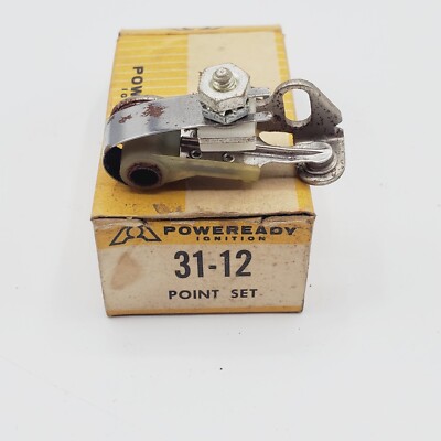 31-12 Ignition Point Set - Poweready Ignition American Parts - USA Made NOS