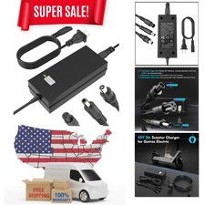 SGS Certified 42V 2A Fast Charger with 3 Types of Connectors  for 36V Lithiu...