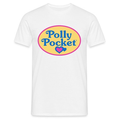 Polly Pocket  Design Retro Logo Männer T-Shirt