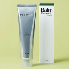 VELLA Mugwort Pore Deep Cleansing Balm – Makeup Remover & Hydrating Cleanser