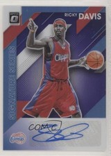 2019-20 Panini Donruss Optic Signature Series Purple Prizm Ricky Davis Auto ow1