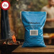 Homefire CPL Restaurant Grade Charcoal 12kg BBQ Grill Premium Fuel