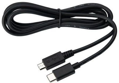 JABRA Anschlusskabel Schwarz USB-C auf Micro-USB für Engage/Evolve 1,5m BRANDNEU