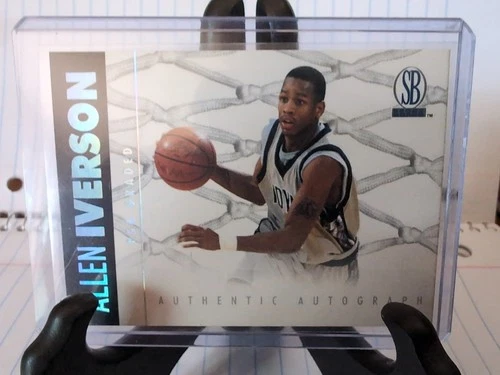 1997 Allen Iverson Rookie Error Claims To Be PSA Graded And Autographed