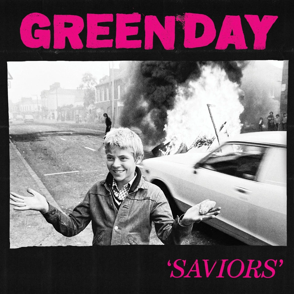 Green Day Saviors (Vinyl) 12" Album (US IMPORT) - Image 2 of 2