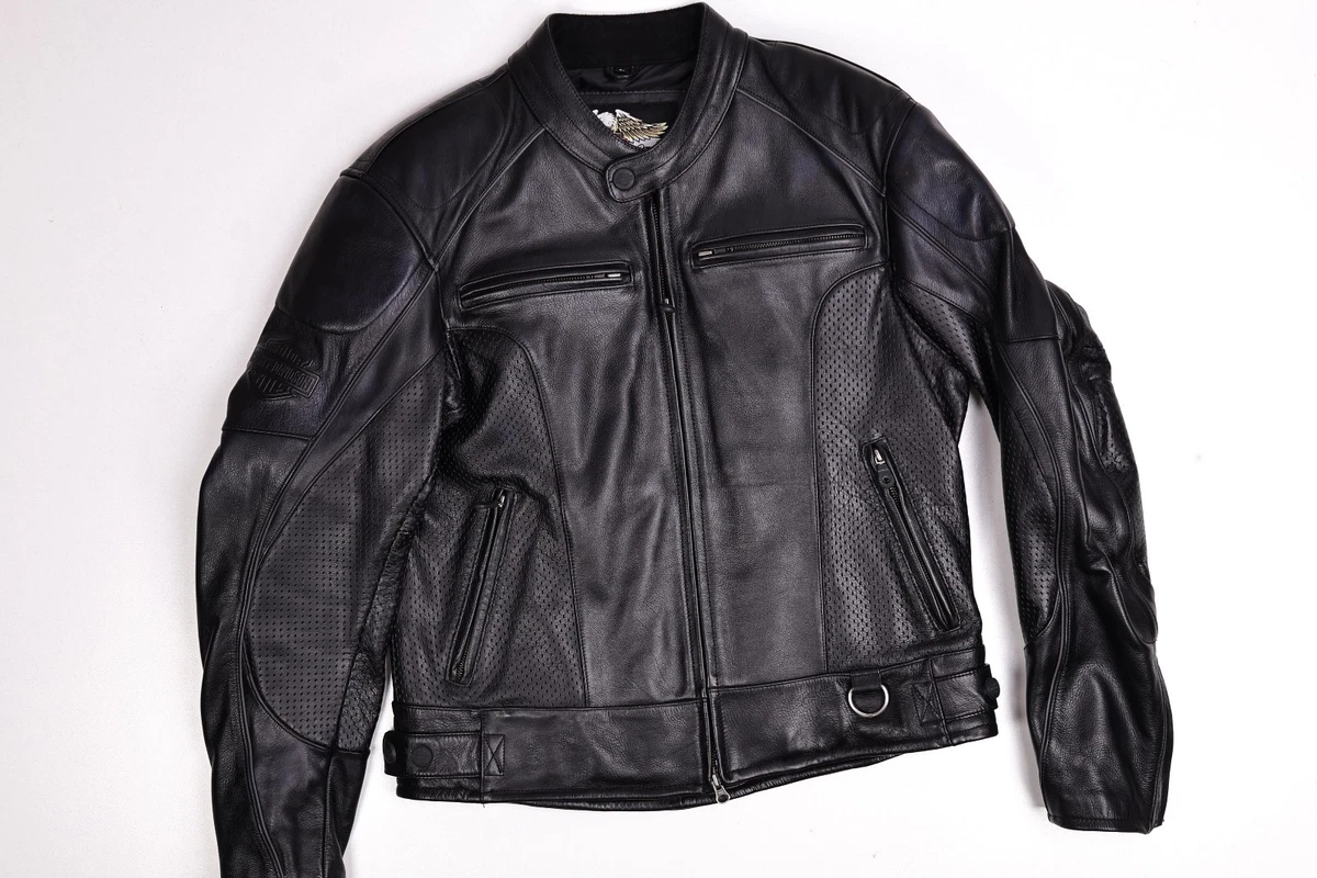 Harley Davidson Leather Jacket Embossed for sale | eBay