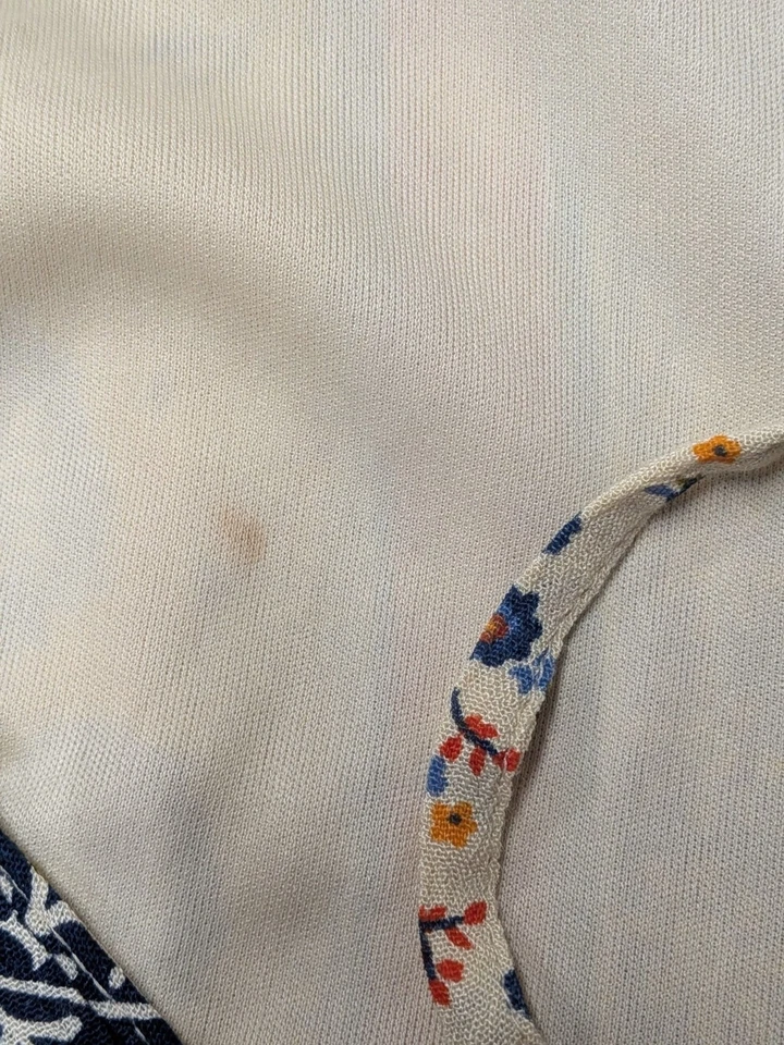 Vestido Maurices Boho Patchwork Floral En Niveles Mujer Talla XL Festival Retro Casa de Campo Foto 4 de 4