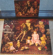 1991 SPRINGBOK HALLMARK PUZZLE TREASURES OF CHRISTMAS PAST COMPLETE  MORE INFO