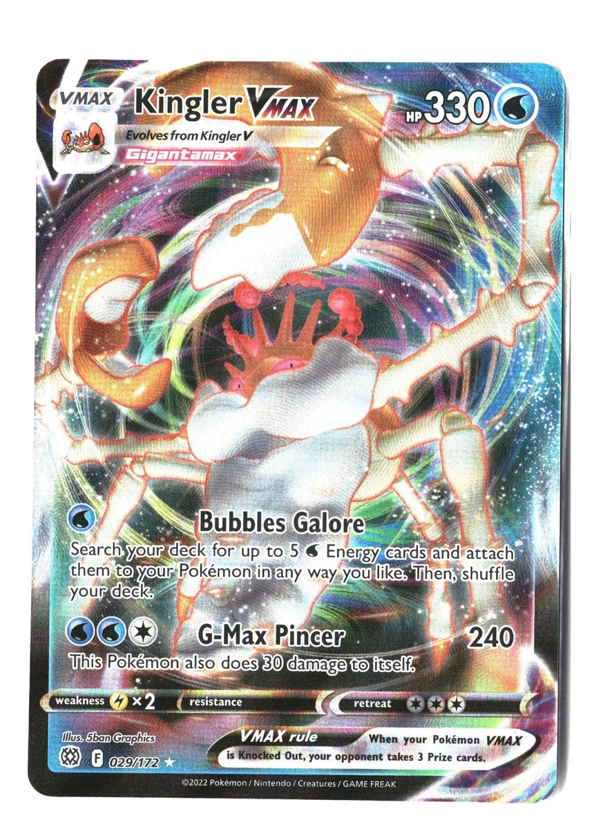 キングラーVMAX pas10 Kingler VMAX Pokémon TCG Cards for sale | eBay