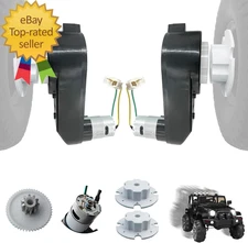 2PCS 24V RS555 35000RPM High-Speed Steel Gears Motor Gearbox for Power Wheels Ki