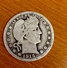 1915 Barber Quarter 1/4 $0.25 US Philadelphia Mint