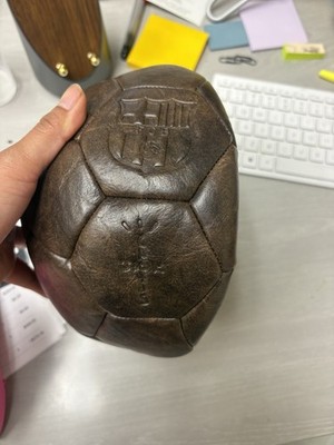 Cactus Jack FC Barcelona Retro Soccer Ball Brown Brand New | eBay