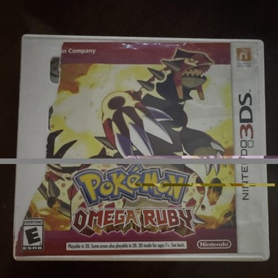 Nintendo Pokémon Omega Ruby - Manual & Case, Nintendo 3DS, E, NTSC-U/C