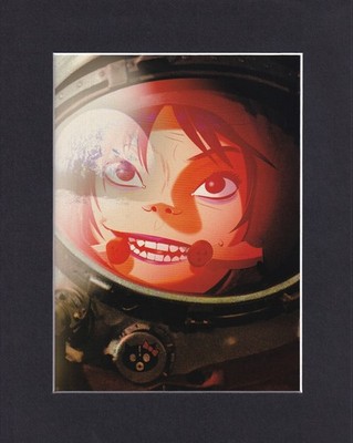 8X10'' Matted Print Picture Gorillaz Band: 2-D, Murdoc, Noodle, Russel.