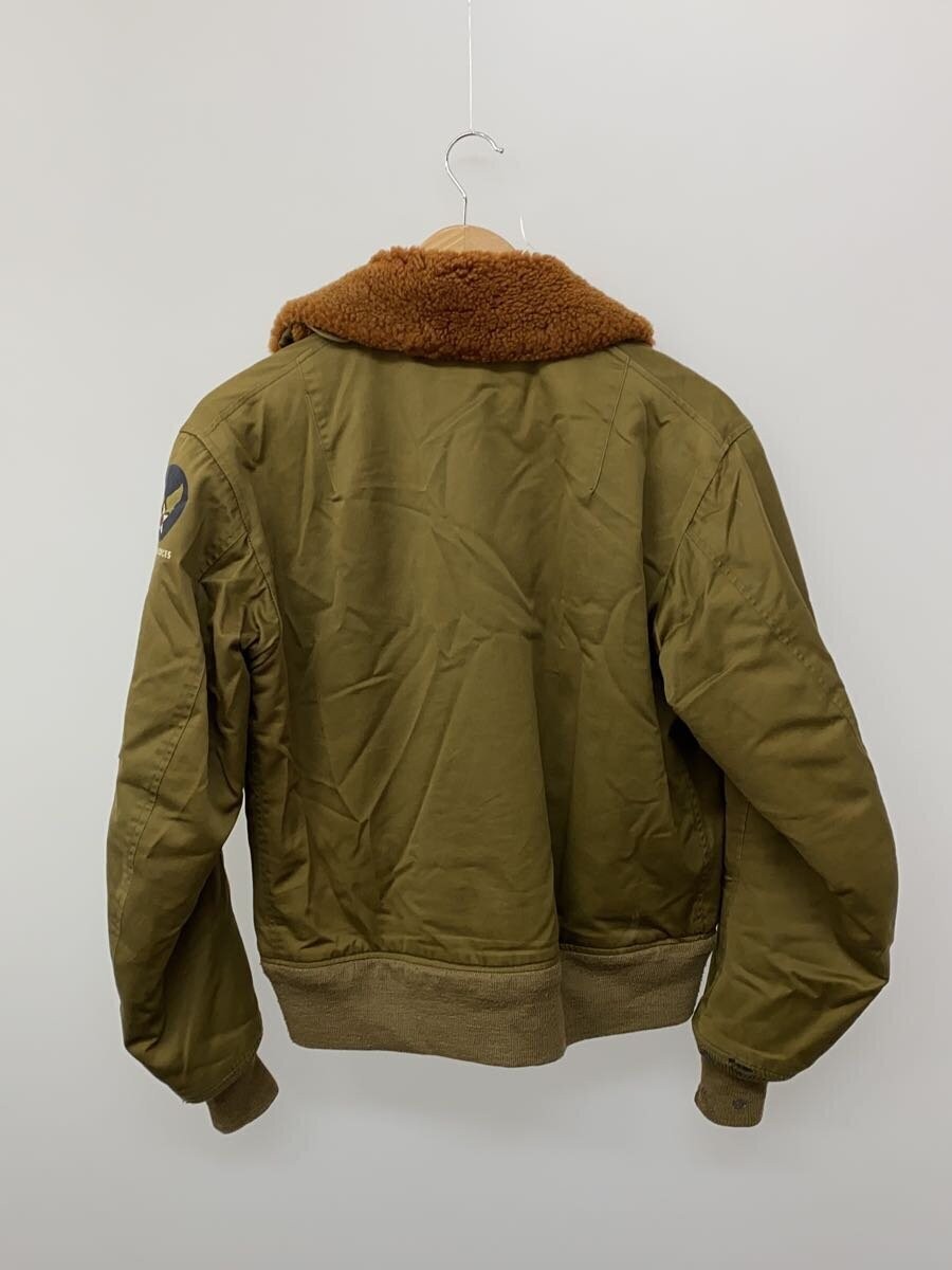 Buzz Rickson B-15 Flight Jacket 38 Khaki Cotton Difficult