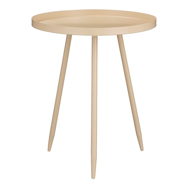 Mica Decorations Flores Beistelltisch - H49 X Ø42 Cm - Metall - Beige-image