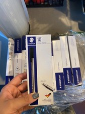 0.3mm Black Fineliner Pens Pack of 10 Needle Tip Smooth Writing Ink Set, New USA