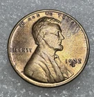 1932D Wheat Cent BU MS Coin BN/RD-BN — Semi-Key Date w/ Toning, Protective Slab