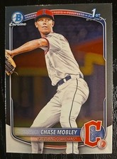 Chase Mobley 2025 1st Bowman Chrome BCP-56 Guardians 