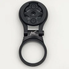 K-Edge Adjustable Bicycle Stem Mount 1/4 Turn Garmin Computer - Black NO PACKAGE