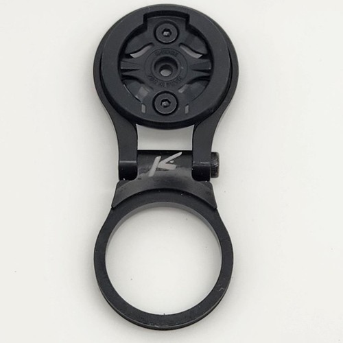 K-Edge Adjustable Bicycle Stem Mount 1/4 Turn Garmin Computer - Black NO PACKAGE
