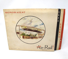 1960s Air Rail American Crane Hoist MONORAILS 1st Santa's Village Brochure