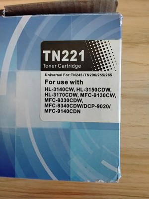 EZ Ink Compatible Brother TN221 Black Toner Cartridge NEW HL-3170CDW MFC-9340CDW