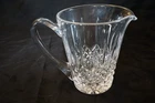 WATERFORD CRYSTAL "KENMARE" 6" PITCHER CUT CRYSTAL  MADE IN IRELAND