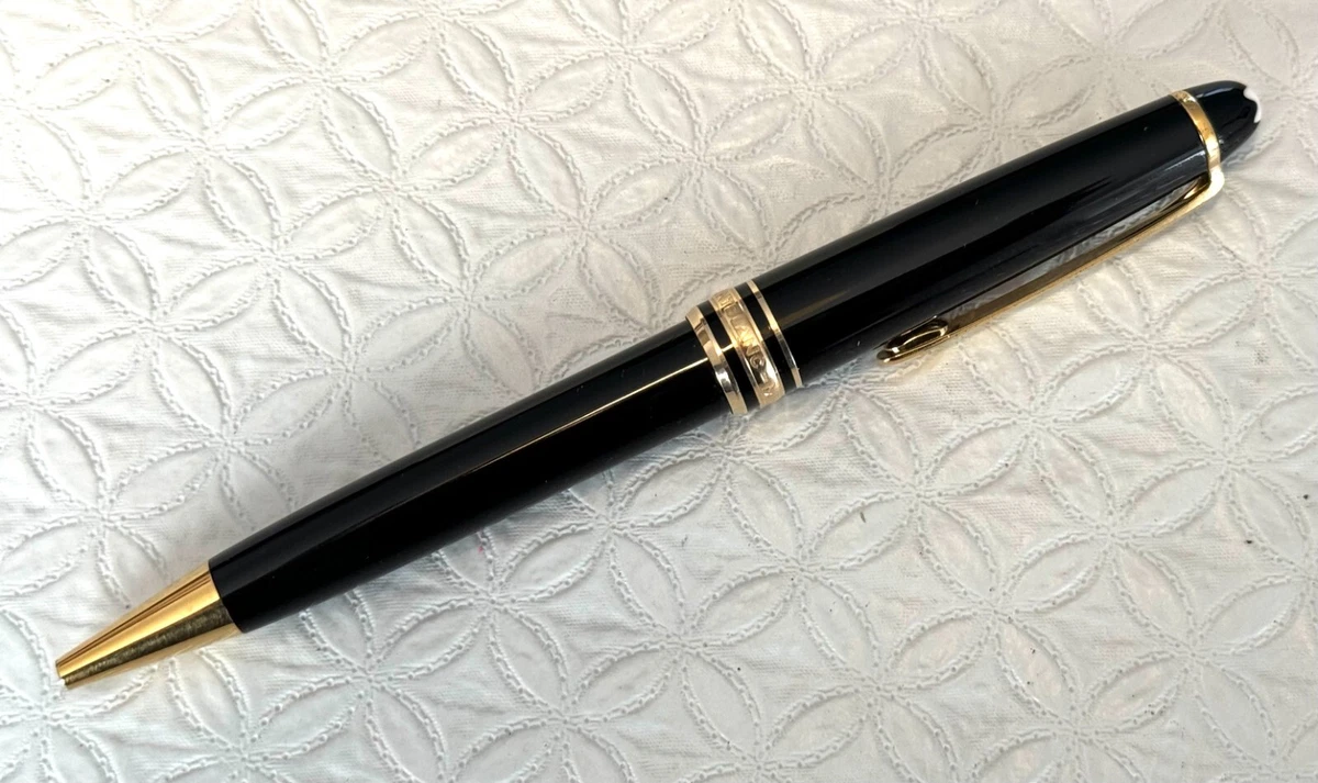 Montblanc meisterstuck black ballpoint pen cheap 164