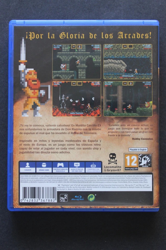VIDEOJUEGO MALDITA CASTILLA PS4 SONY PLAYSTATION 4  ESPAÑA LEER DESCRIPCIÓN, foto 3 de 3