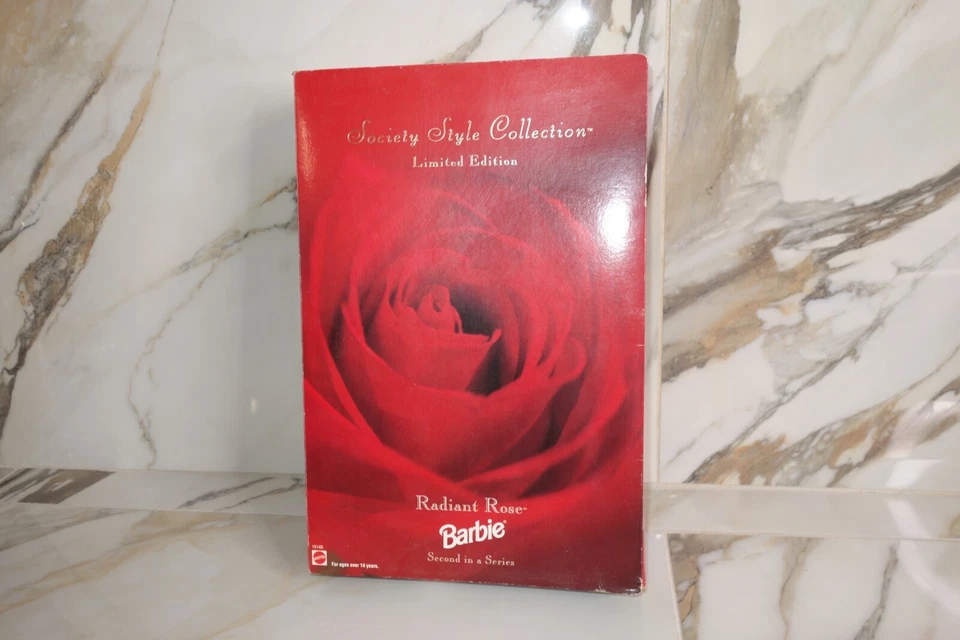 Barbie Radiant Rose #15140 1996 edición limitada nueva en caja dañada segunda en serie Foto 2 de 4