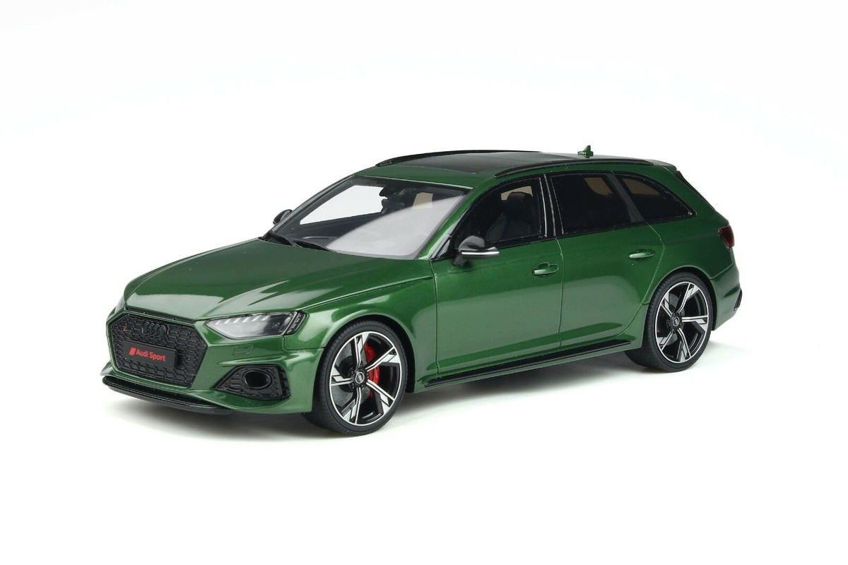 AUDI Rs4 Avant 2020 Sonoma Green 1/18 - GT296 GT Spirit for sale
